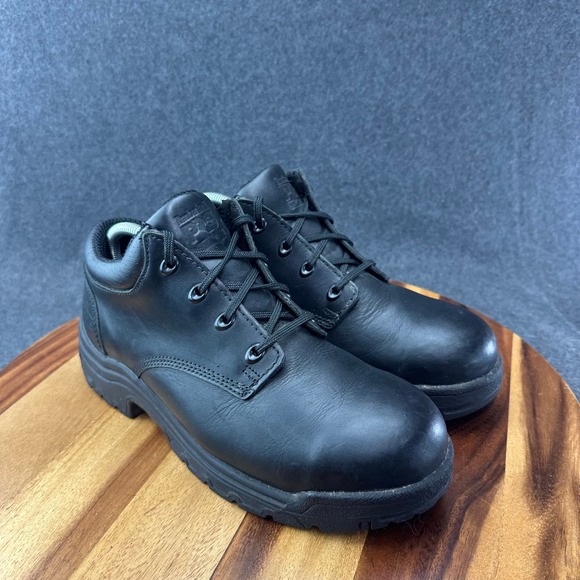 Timberland PRO Titan Mens Work Shoes Sz 9 M Alloy Safety Toe Black Leather main image 6